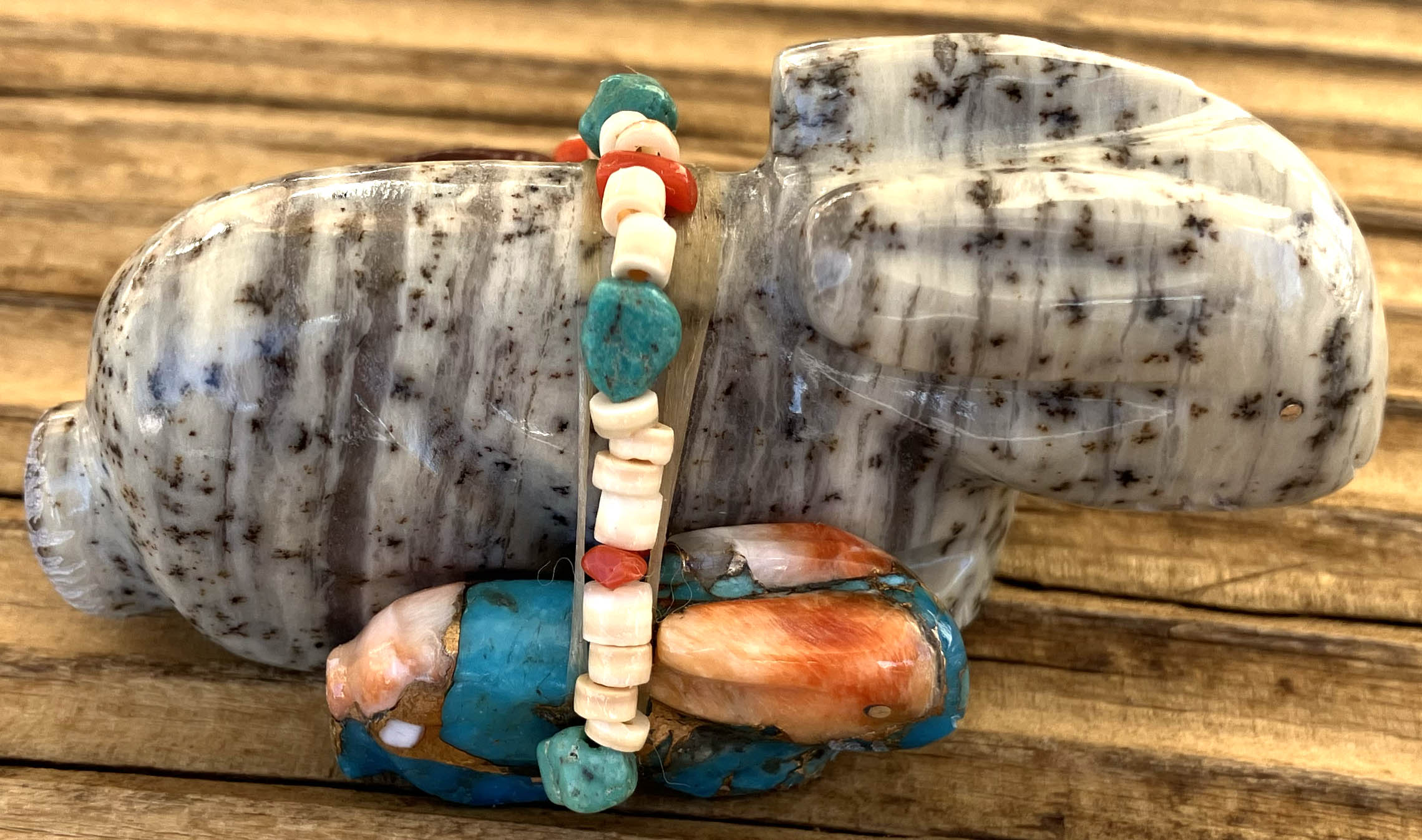 Corwin Yamutewa | Zuni Bear Fetish | Penfield Gallery of Indian Arts | Albuquerque, New Mexico